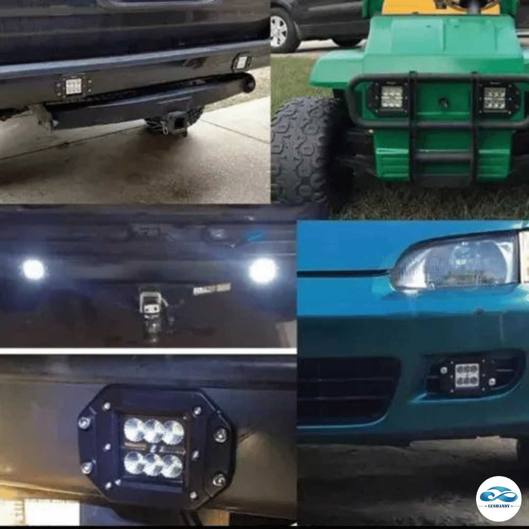 Neblineros Embutidos 16 Led 18 Watts 