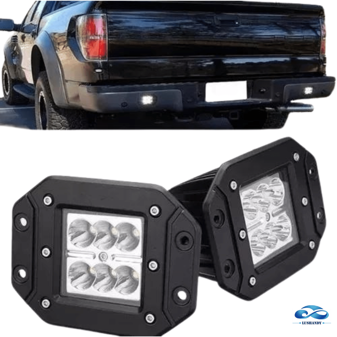 Neblineros Embutidos 16 Led 18 Watts 
