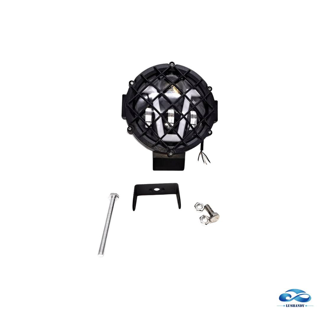 Foco Led Con Rejilla 51w  Diámetro 7 Pulgadas   4 Led