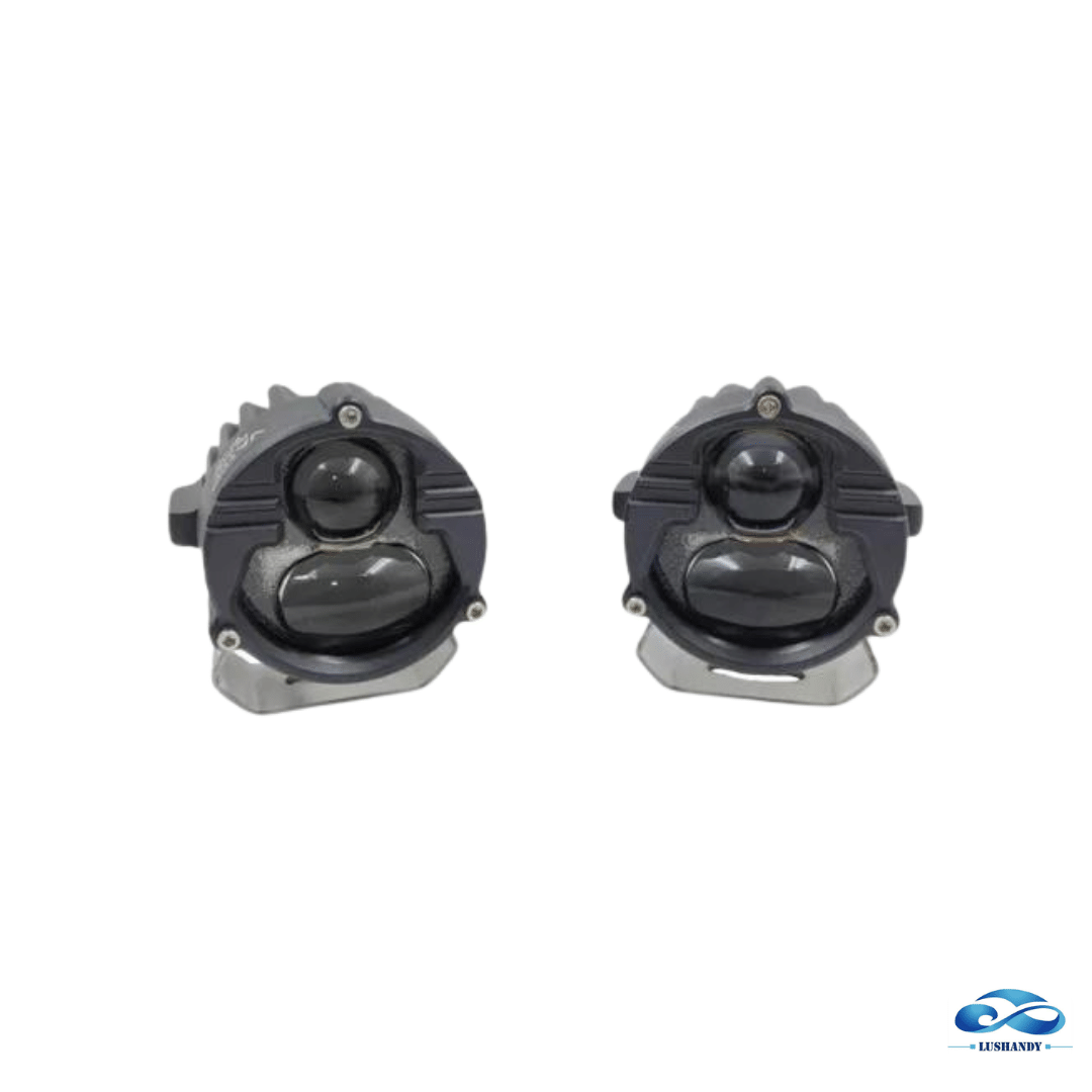 Faro  Led Bicolor Blanco Motocicleta