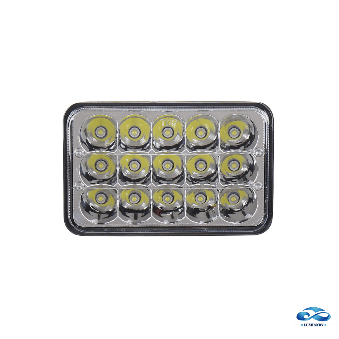 Foco de 5 Pulgadas Sin Ojo De Angel, Para Auto o Moto Conector H4 45 Watts