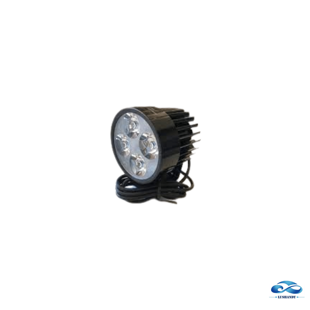 Neblineros 4 Led Redondo  Para Moto 18Watts