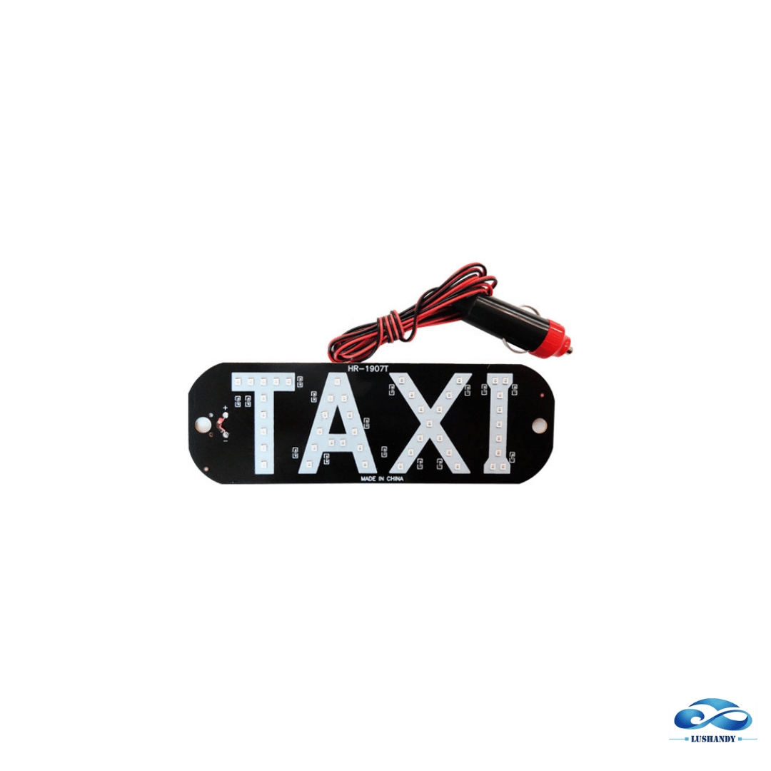 Letrero Led Taxi Para Cualquier Auto 12V