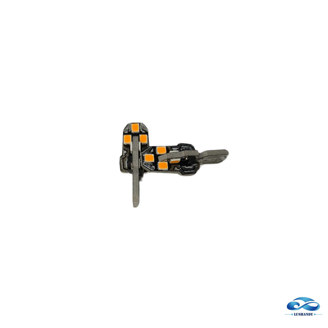 Ampolleta Led T15 Potente  Cola De Pescado 12V   Amarillo