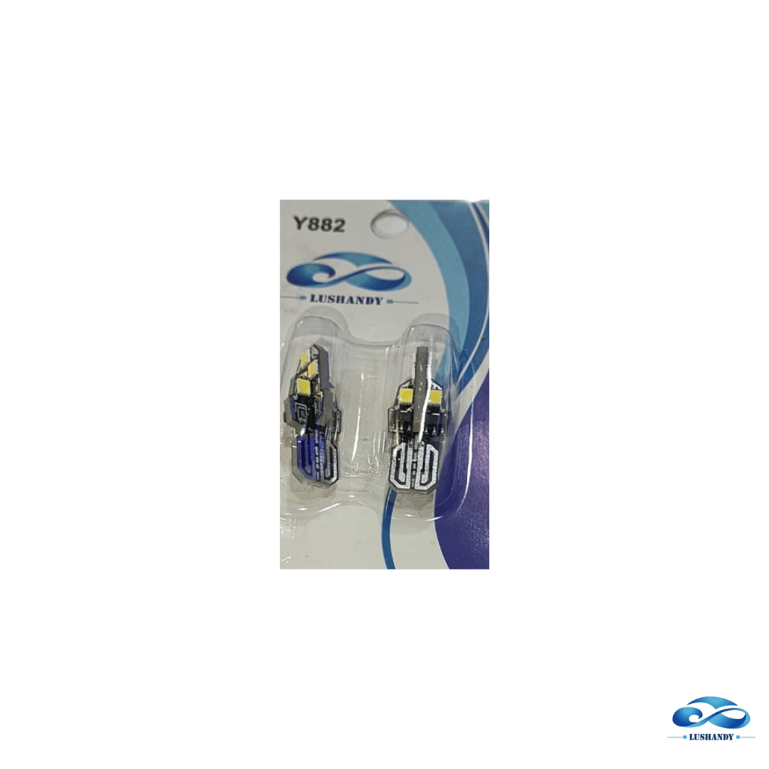 Ampolleta Led T15 Potente  Cola De Pescado 12V   Amarillo