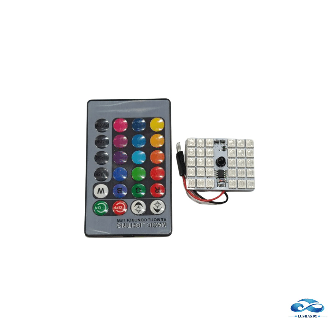 Luz Para Techo Multicolor Con Control