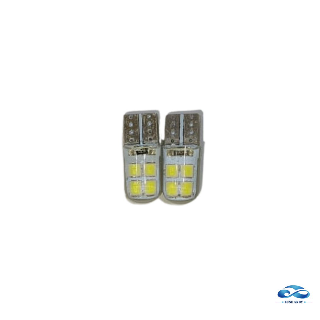 Ampolleta Led Cola De Pescado 12V Blanca  Azul