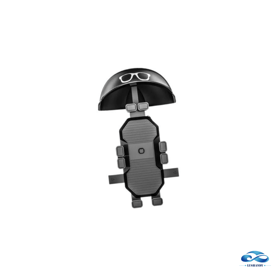 Soporte Para Celulares De Casco Pequeño Para Moto Montado Al Espejo