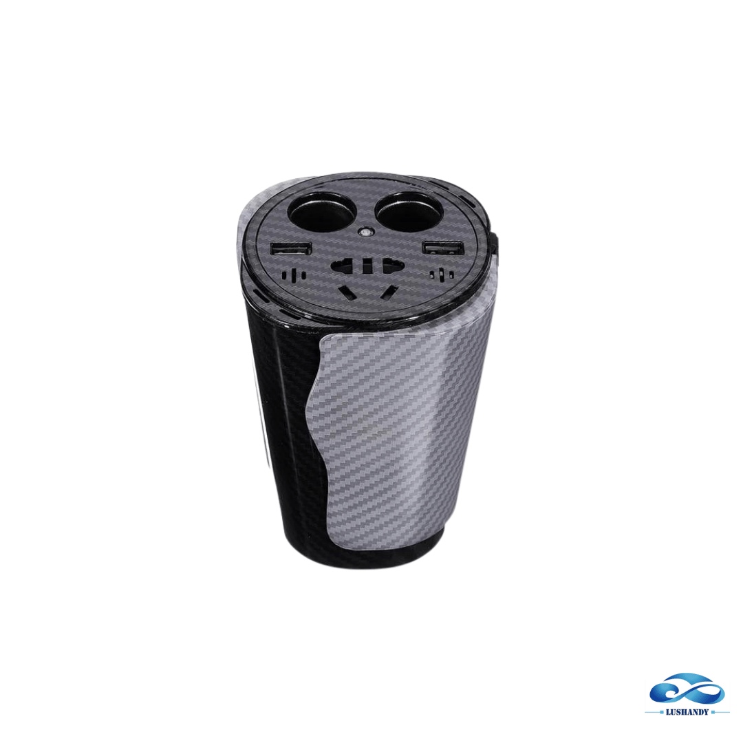 Inversor De Corriente Doble Carga 150W 12-220V