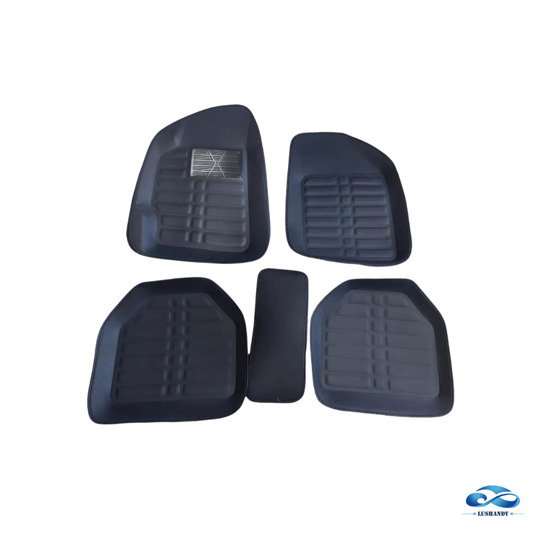 Cubre piso para Auto tipo bandeja universal Juego de 5 Piezas