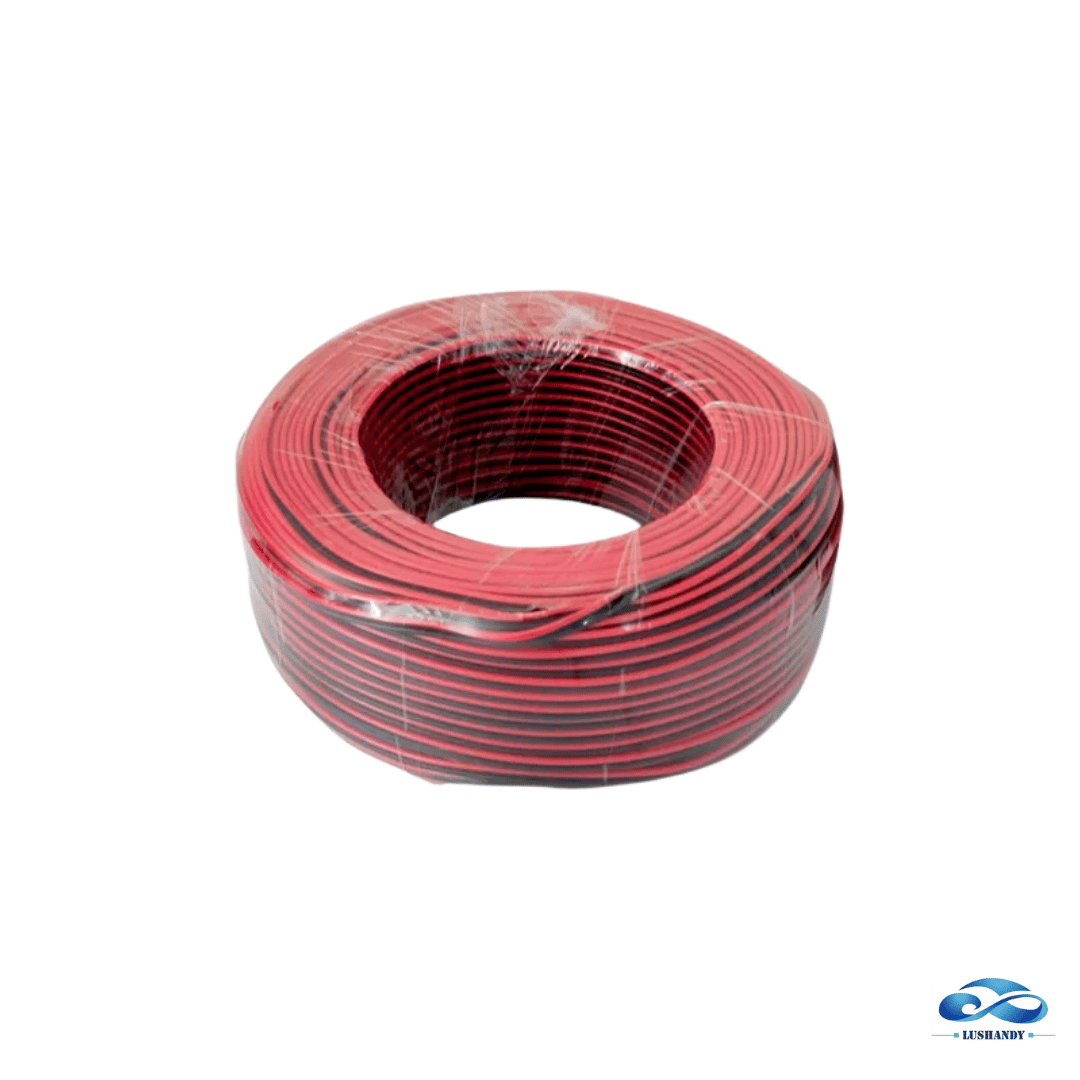 Rollo De Cable Paralelo  Rojo - Negro N14  100mts