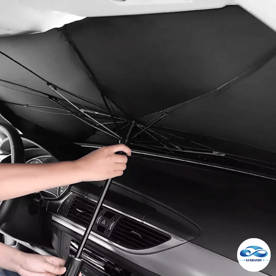 Parasol Tipo Paraguas para Auto