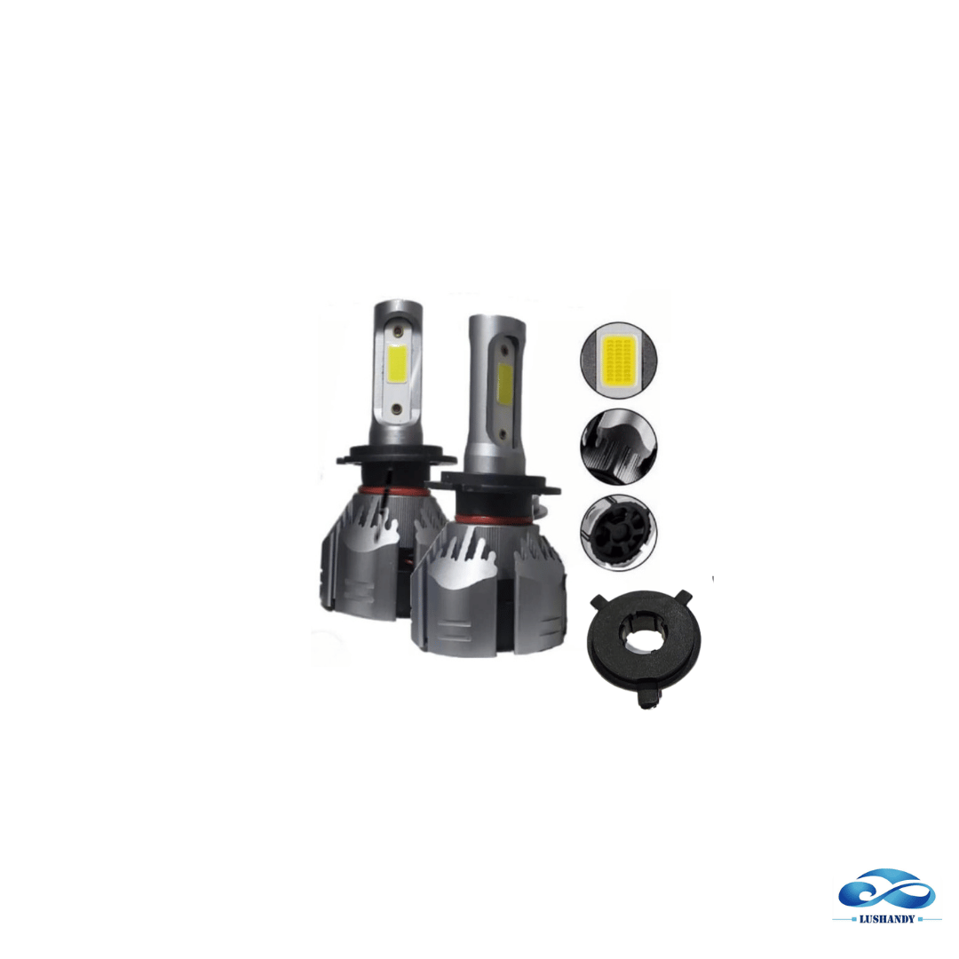 Ampolleta Led H4 12 Y 24 Voltios  28000LM 6500K