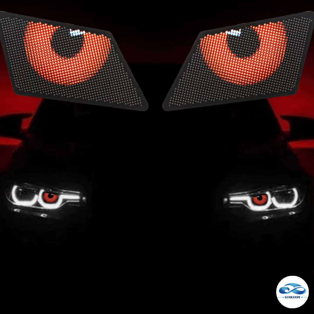 Ojos Led Universal Con Varias Funciones Para Auto 12V