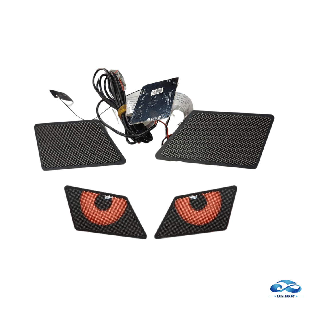 Ojos Led Universal Con Varias Funciones Para Auto 12V