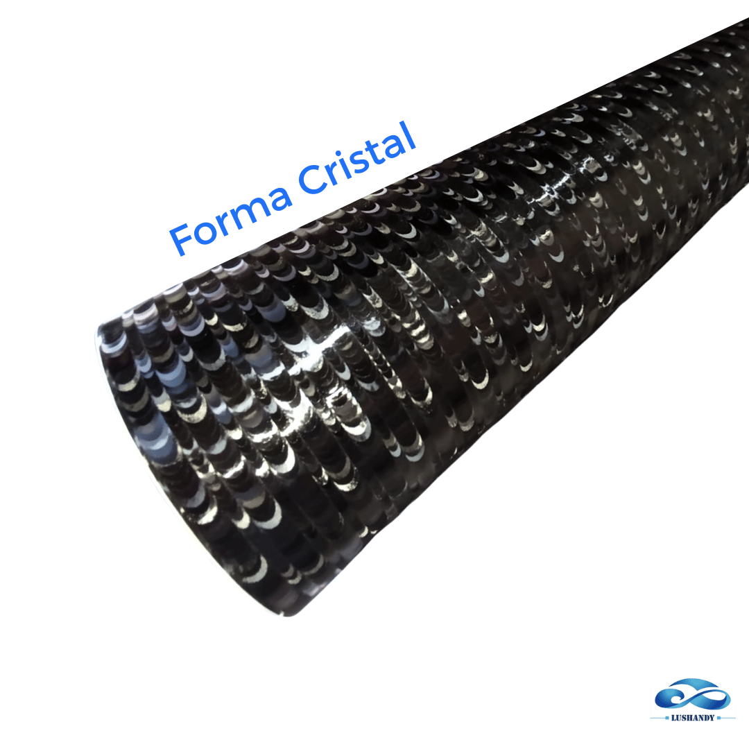 Rollo Vinilo Negro Con Diseño Para Auto 1.52x28Mts