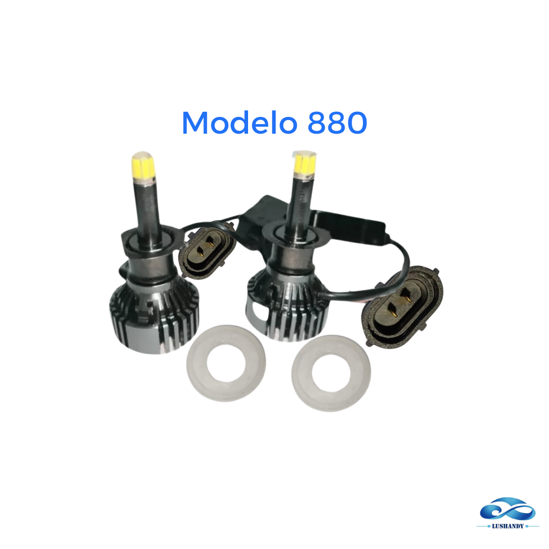 Ampolletas Led Para Focos Lupa 12 y 24 Voltios 20000LM 70W