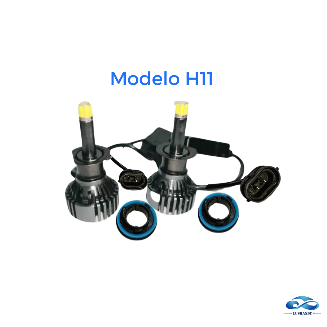Ampolletas Led Para Focos Lupa 12 y 24 Voltios 20000LM 70W