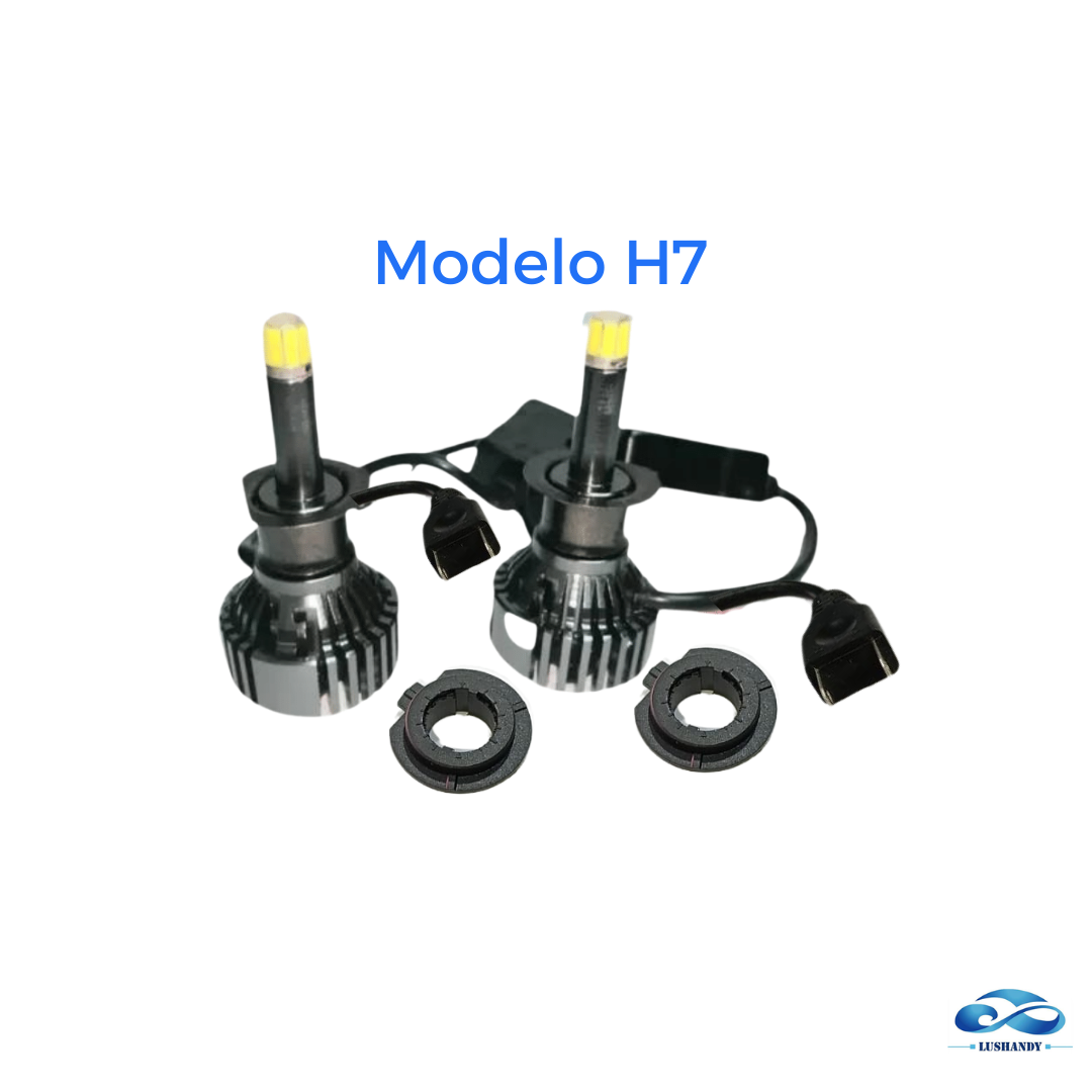 Ampolletas Led Para Focos Lupa 12 y 24 Voltios 20000LM 70W