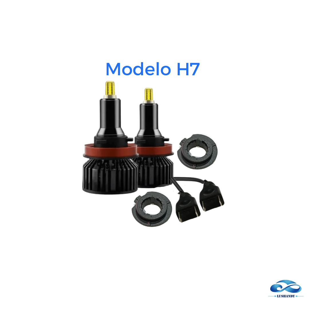 Ampolleta Led Para Foco Lupa  12 y 24 Voltios 36000LM 100W