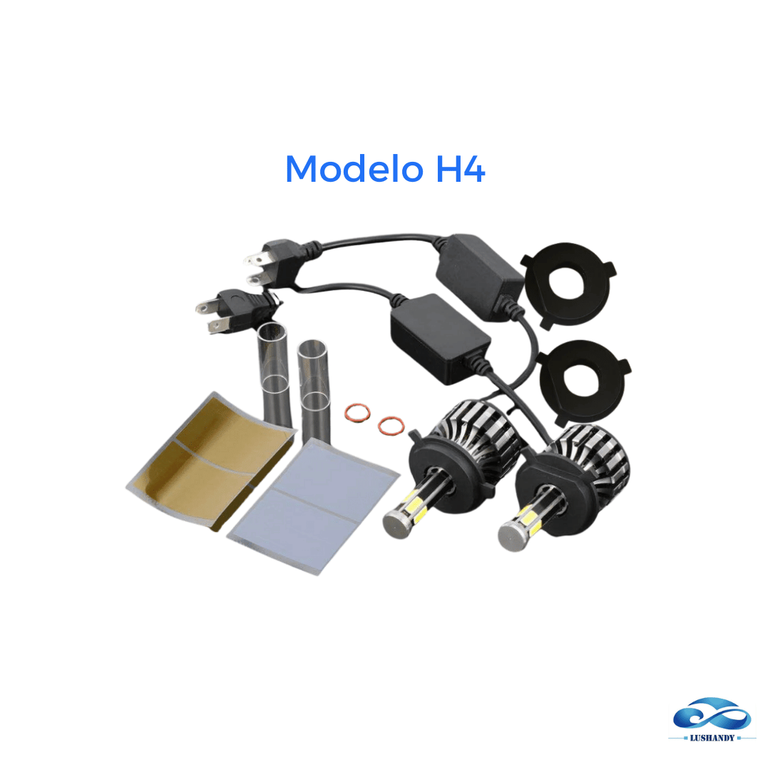 Luces Led para Auto X6S  6Caras 360 Grados 12y 234 Voltios 12.000LM