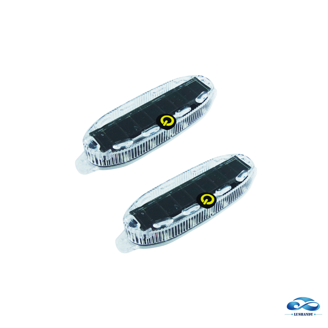 Luz Solar De 10 LED Destellante Multicolor Para Camión, 24 Volt