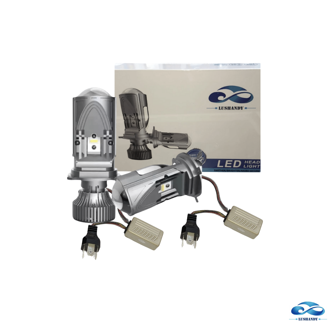 Ampolleta  Led  Lupa H4 - 30000LM - 40W