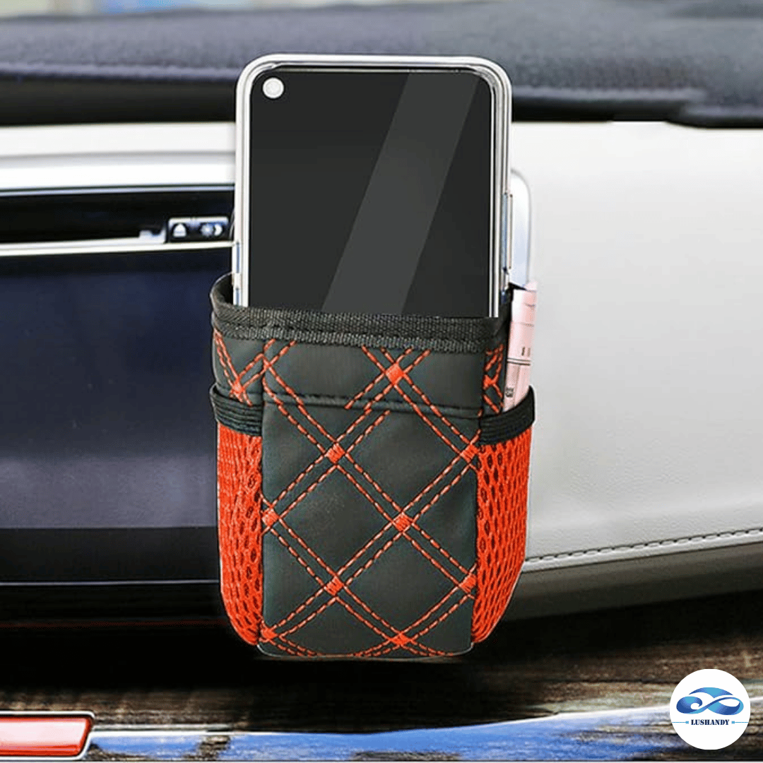 Organizador De Almacenamiento Con Bolsillo De Red Para Auto