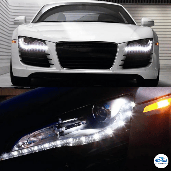 Luces 8 LED Para Auto  Kit de Iluminación para Exterior e Interior Flexible 12V