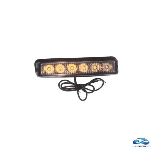 Baliza De 6 Led Estroboscópica