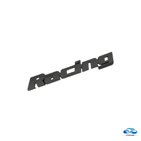 Etiquetas Metal Emblema  Racing para Autos y Camionetas