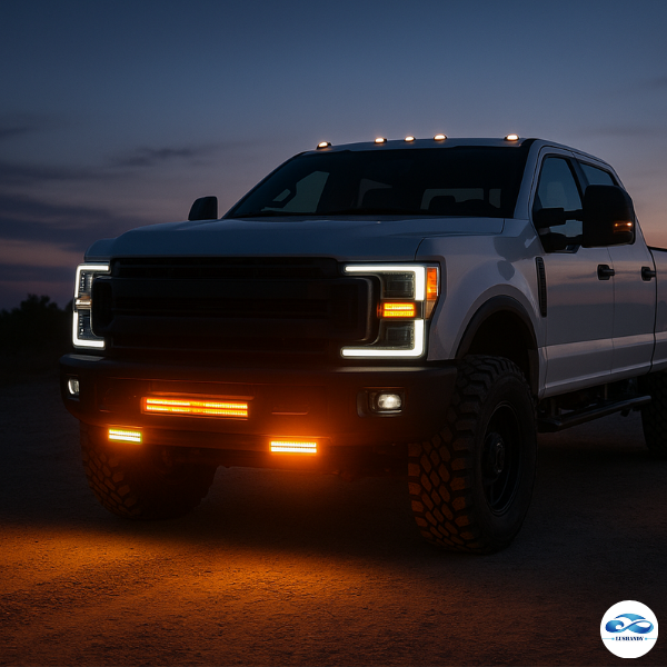 Luz De Trocha Para Camiones Y Camionetas 12V - 24V