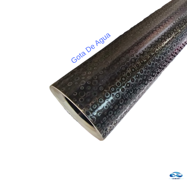 Rollo Vinilo Negro Con Diseño Para Auto 1.52x28Mts Rollo Vinilo Negro Con Diseño Para Auto 1.52x28Mts