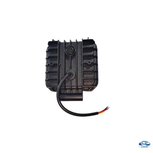 Foco Neblinero 12 Led Cuadrado Blanco Con Estrobo En Las Flechas  40W 12V-24V