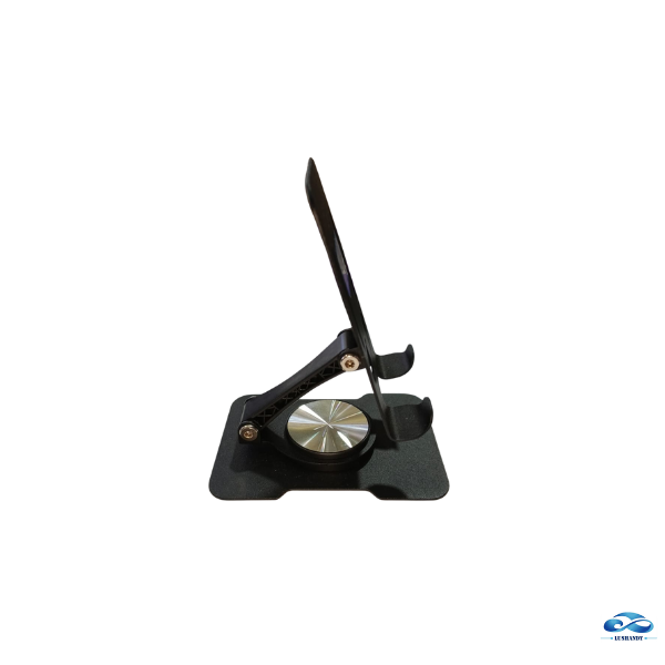 Soporte De Celular Metálico Giratorio Para Escritorio