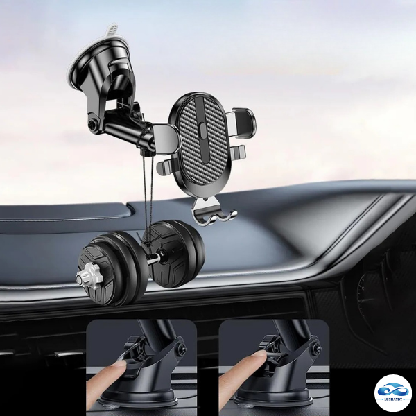 Soporte De Celular Para Tablero y Parabrisas Giratorio Ventosa Giratorio 360 Grados