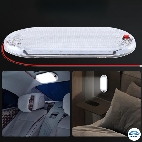 Luz De Techo Interior 60 Led 12V - 24V De 5W Para auto