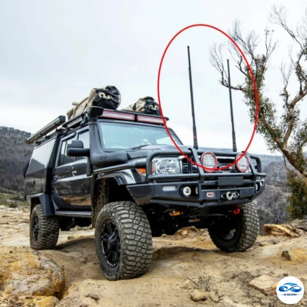 Antenas Tipo Australiana 80cm De Accesorios