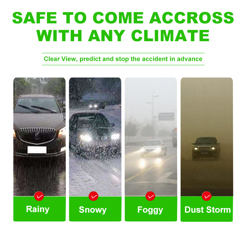 LED  240W 60.000LM 6000K Súper Brillante IP68 Resistente al Agua