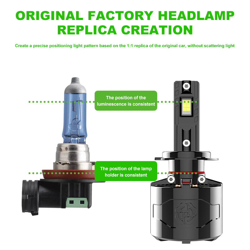 LED  240W 60.000LM 6000K Súper Brillante IP68 Resistente al Agua