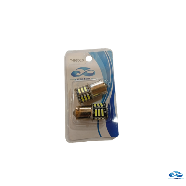 Ampolleta LED Y498 Un contacto cola de pescado T10