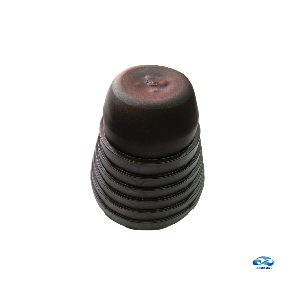 Protector de Goma Tipo Fuelle Negro Flexible