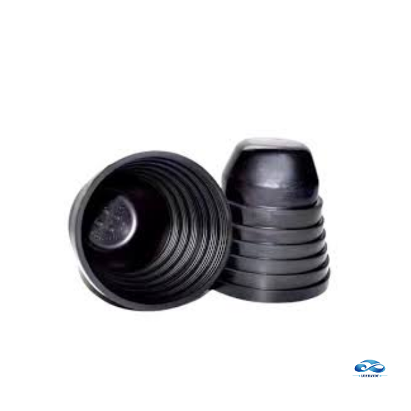 Protector de Goma Tipo Fuelle Negro Flexible