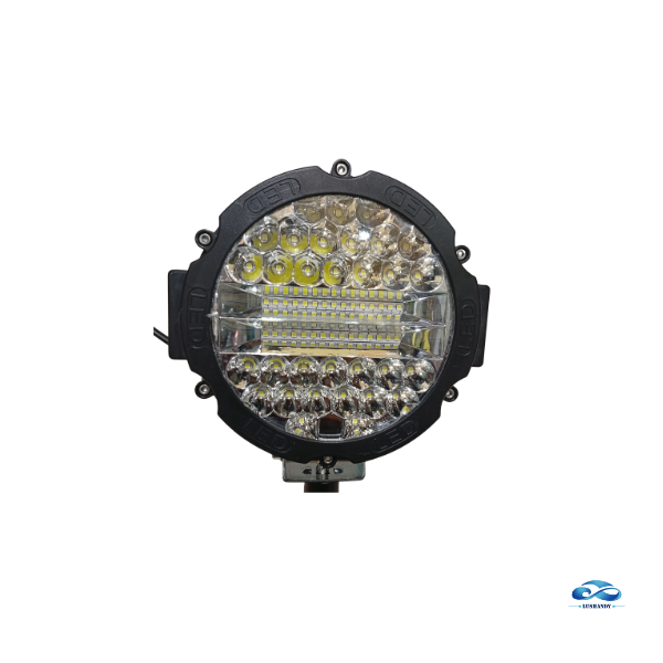Foco LED Redondo Automotriz Rojo de Alta Potencia