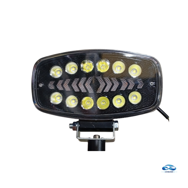 Foco LED Ovalado Automotriz con Diseño Direccional