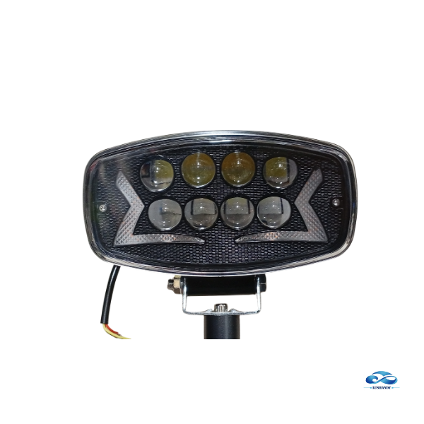 Foco Ocho LED Ovalado Automotriz con Diseño Direccional