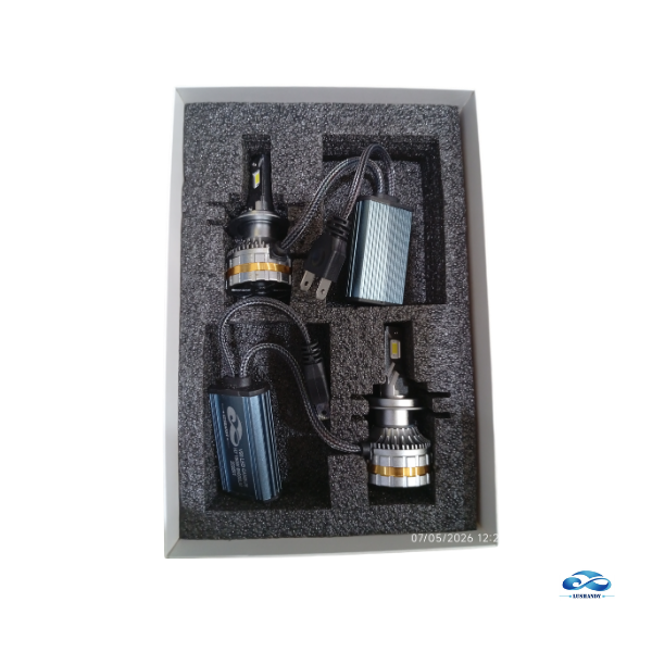 Ampolleta LED 150W 65.000LM  Luz Alta y Baja Súper Brillante para Faros Delanteros, H7, H11