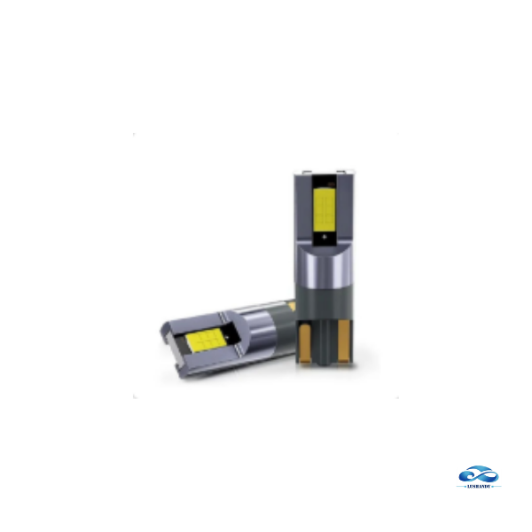 Ampolletas LED T10 COB para Auto Alta Iluminación Amarilla