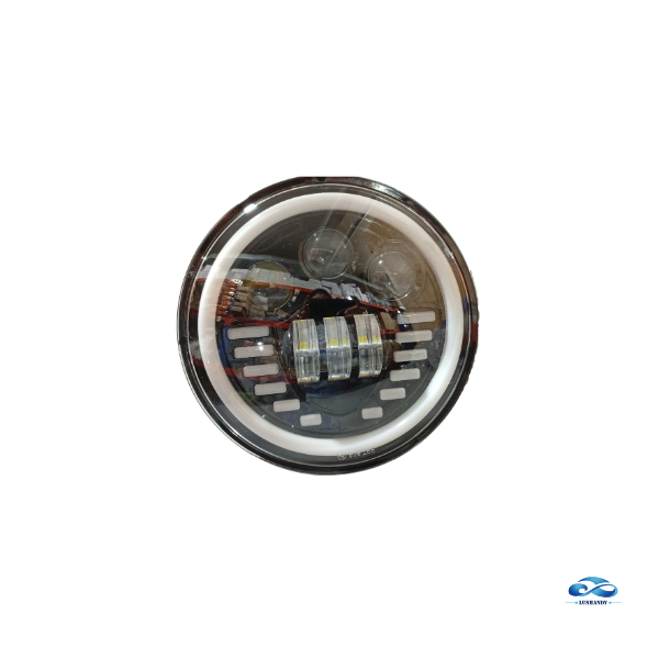 Foco LED Redondo Y922 Automotriz Diseño en X