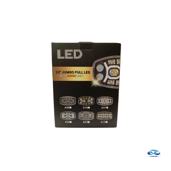 Foco LED Y964 Ovalado Automotriz Diseño Moderno